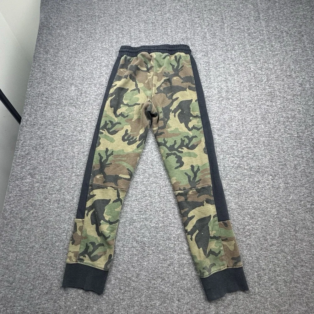 Nike Air Jordan Sweatpants‎ Youth Medium Green Black Camo Jumpman Basketball Gym
